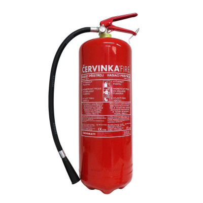 Hasicí přístroj práškový P9 Če 9 kg – třída D (kovy)