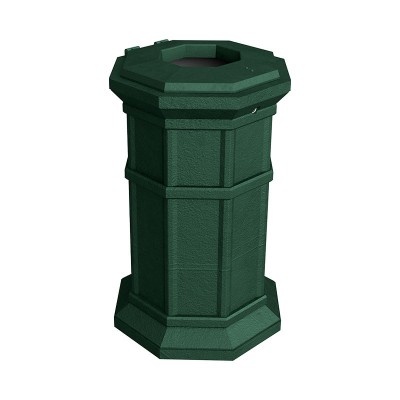 Venkovní odpadkový koš Tradition Range 80 l, zelený