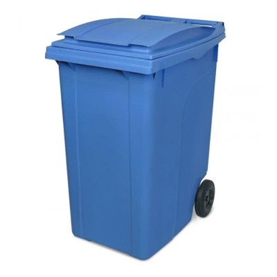 Plastová popelnice 360 l, modrá