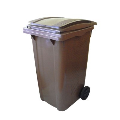 Plastová popelnice na BIO odpad 240 l, II. jakost