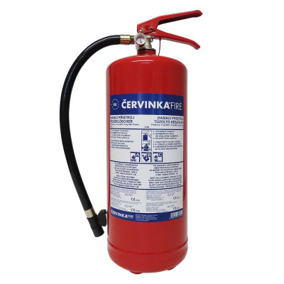 Hasicí přístroj Červinka P6 Če EURO (34A) – práškový – 6 kg