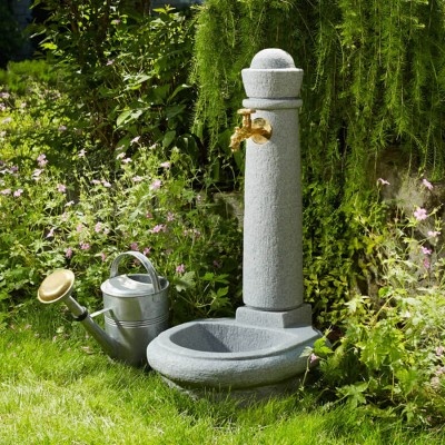 Zahradní fontánka Venezia - šedý kámen