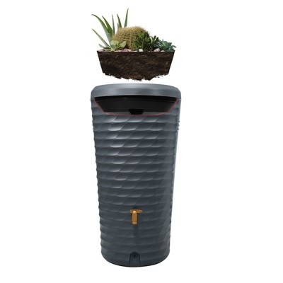 Nádrž na dešťovou vodu JOLIE 230 l, grafit