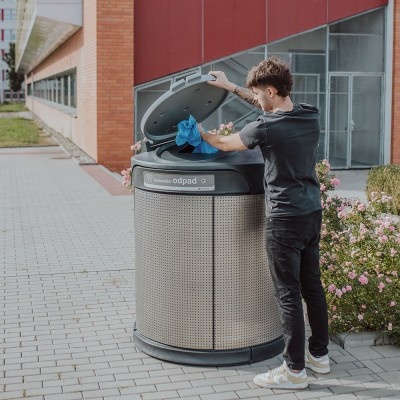 Přístřešek na popelnici SemiQ bin