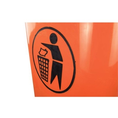Odpadkový koš CLASSIC 50 l - zelená,zhášeč cigaret