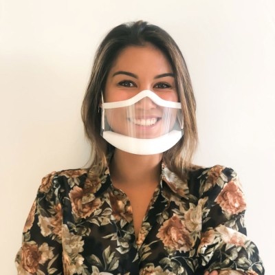 Transparentní ústní maska