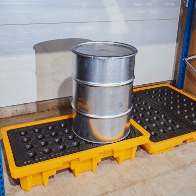 Záchytná vana pod 2 sudy (objem 83 l nebo 150 l)