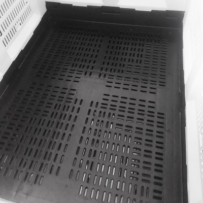 Skládací paletový box 1200x1000x810 s 2 dvířky