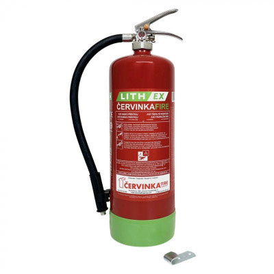 Hasicí přístroj AVD LITH-EX 6 – lithiové baterie – 6 l