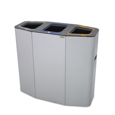 Odpadkový koš na tříděný odpad MUNICH 160 l (3 koše)