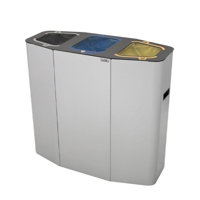 Odpadkový koš na tříděný odpad MUNICH 160 l (3 koše)