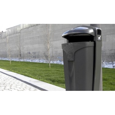 Venkovní odpadkový koš CIBELES 50 l