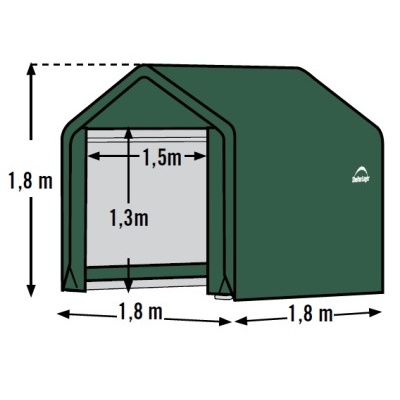 Plachtový přístřešek SHELTERLOGIC 1,8 x 1,8 m - 70417EU