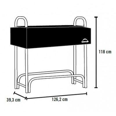 Dřevník SHELTERLOGIC 1,2 m 90401USA