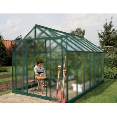 Skleník VITAVIA URANUS 11500 matné sklo 4 mm zelený