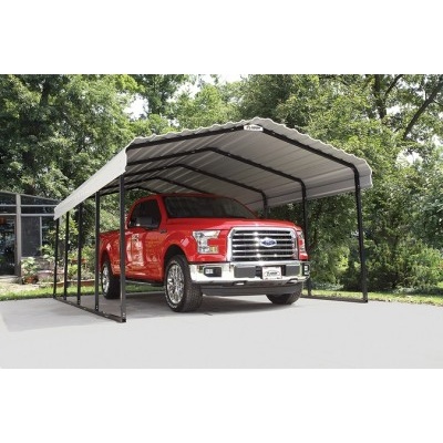 Kovový přístřešek / carport ARROW 3,7 x 6,0 m - 122007