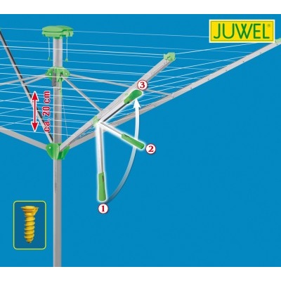 Sušák na prádlo JUWEL NOVAPLUS 600 LIFT