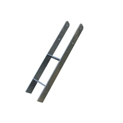 Ocelová H - kotva do země 12 x 12 cm, délka 60 cm