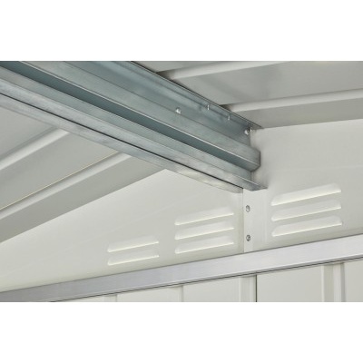 Domek GLOBEL 86 STŘÍBRNÝ se střešním oknem LG2073