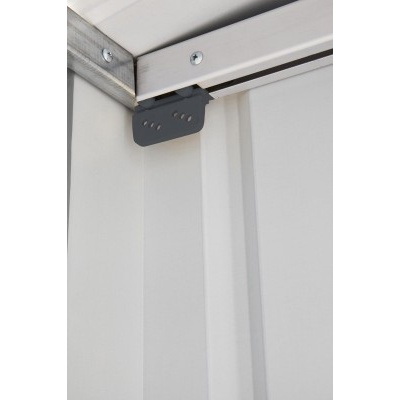 Domek GLOBEL 86 STŘÍBRNÝ se střešním oknem LG2073