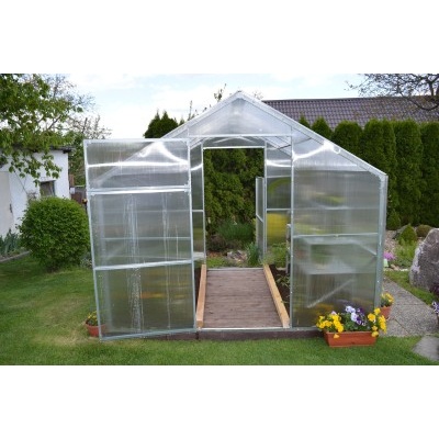 Skleník LANITPLAST DOMIK 2,6x4 m PC 4 mm LG2563