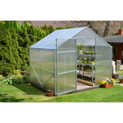 Skleník LANITPLAST DOMIK 2,6x4 m PC 16 mm LG2574