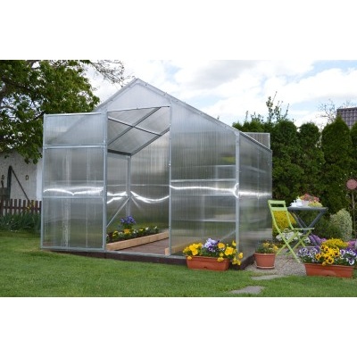 Skleník LANITPLAST DOMIK 2,6x4 m PC 16 mm LG2574