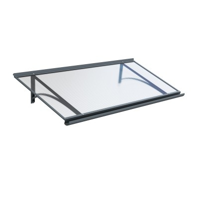 Stříška nad dveře LANITPLAST RUMBA 160/54 antracit LG2760