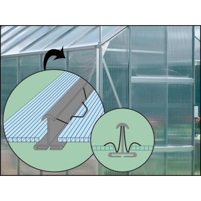 Náhradní prosklení pro skleník VITAVIA VENUS 2500 PC 6 mm LG3059